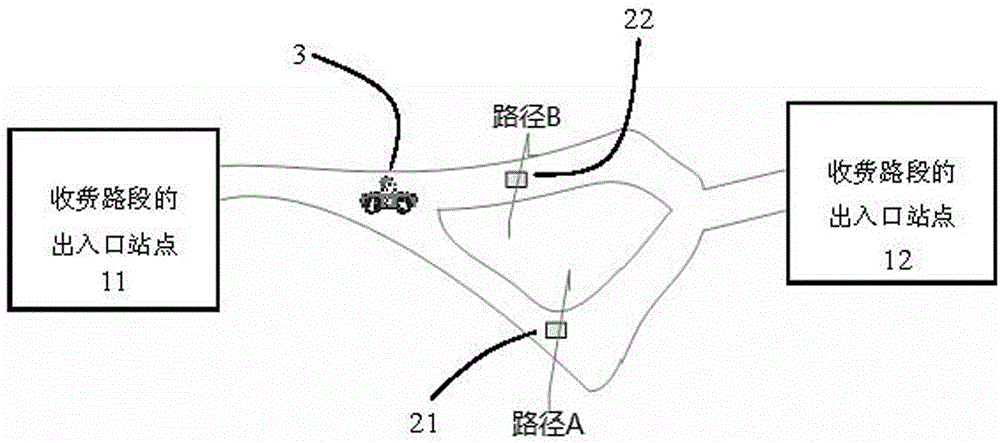 Multipath identification manual toll collection (MTC) system and road-side antenna arrangement method thereof