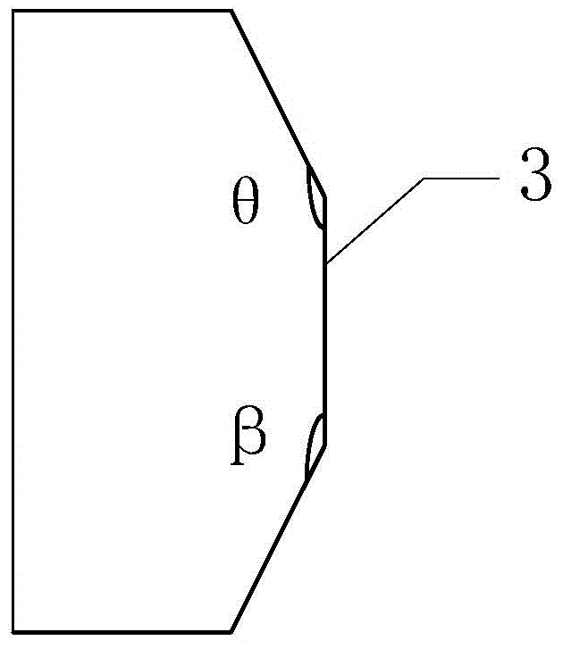 Space distributive type camera boresight included angle measurement method