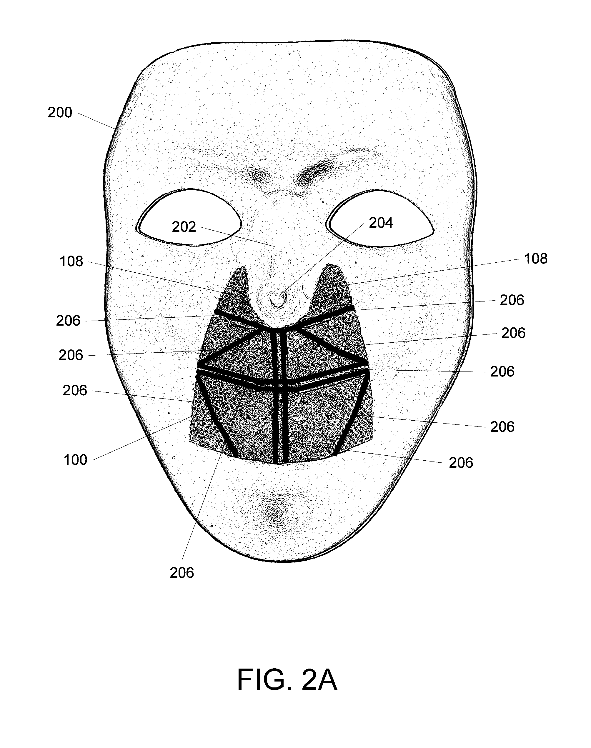 Draping particulate filter for the nostrils and mouth and method of manufacture thereof