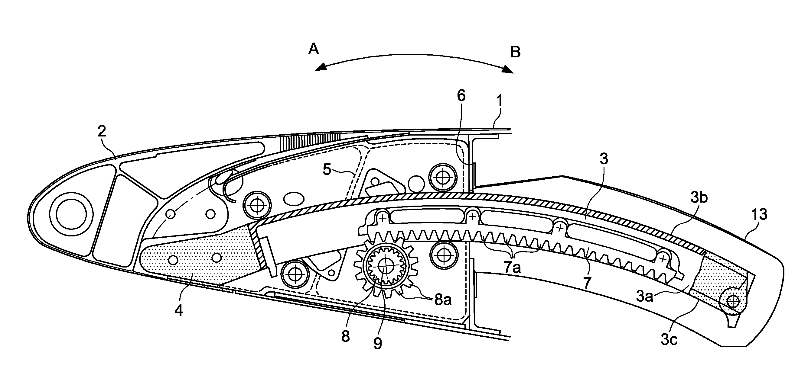 System for detecting misalignment of an aero surface