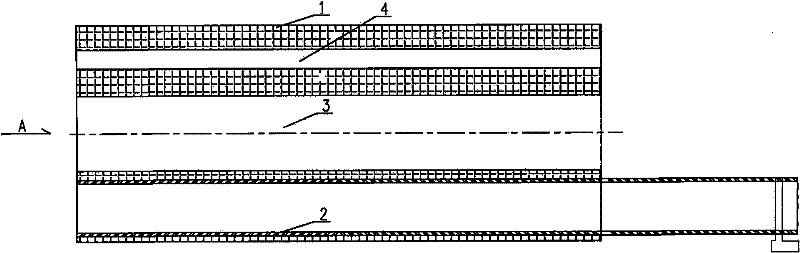 Construction method using blowout plug to shield oblique drilling hole