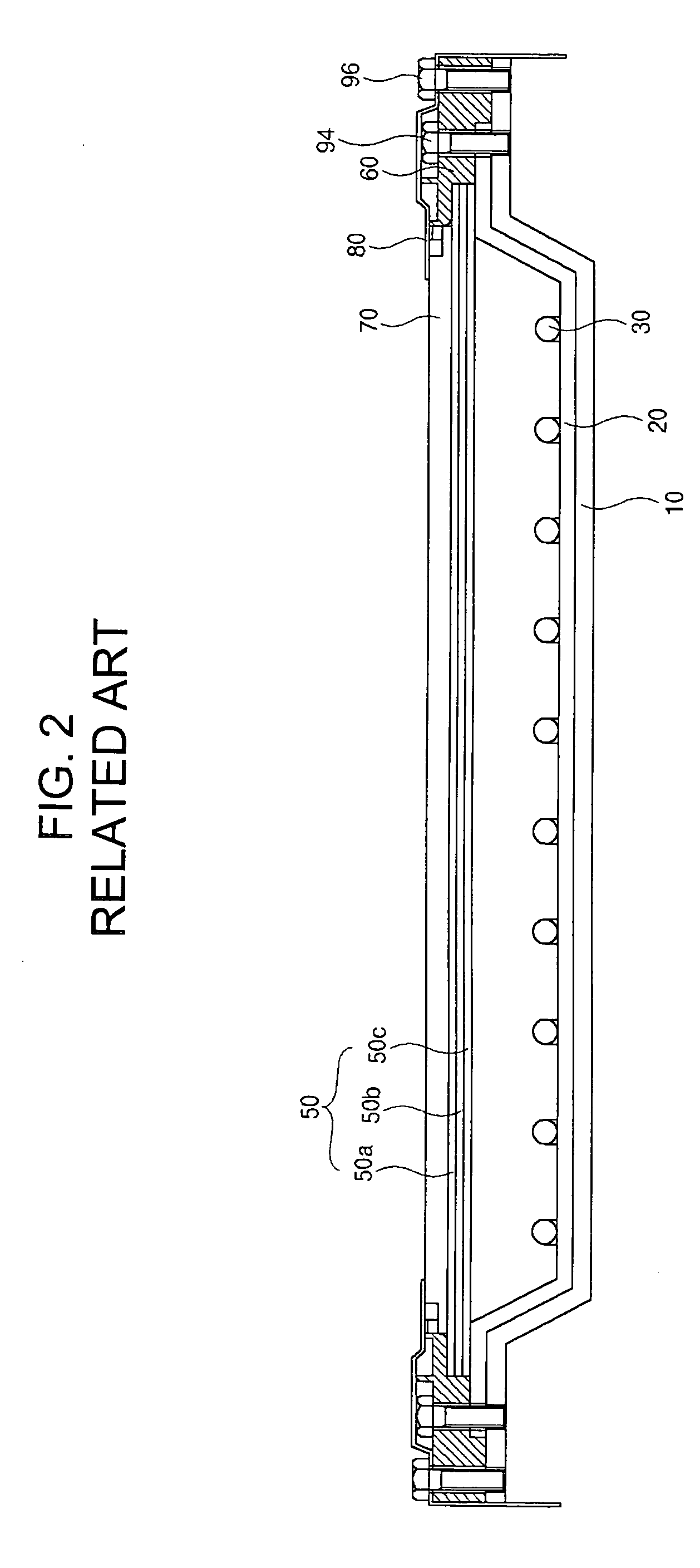 Backlight unit, liquid crystal display device using the same, and method of fabricating the same
