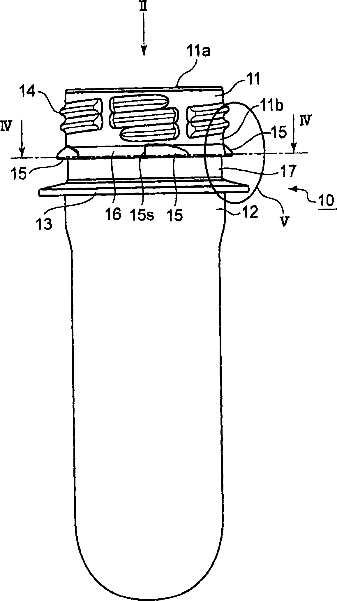 Preformed product and container