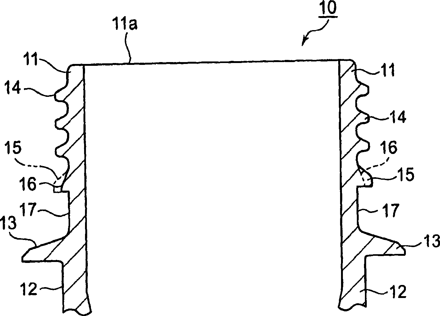 Preformed product and container