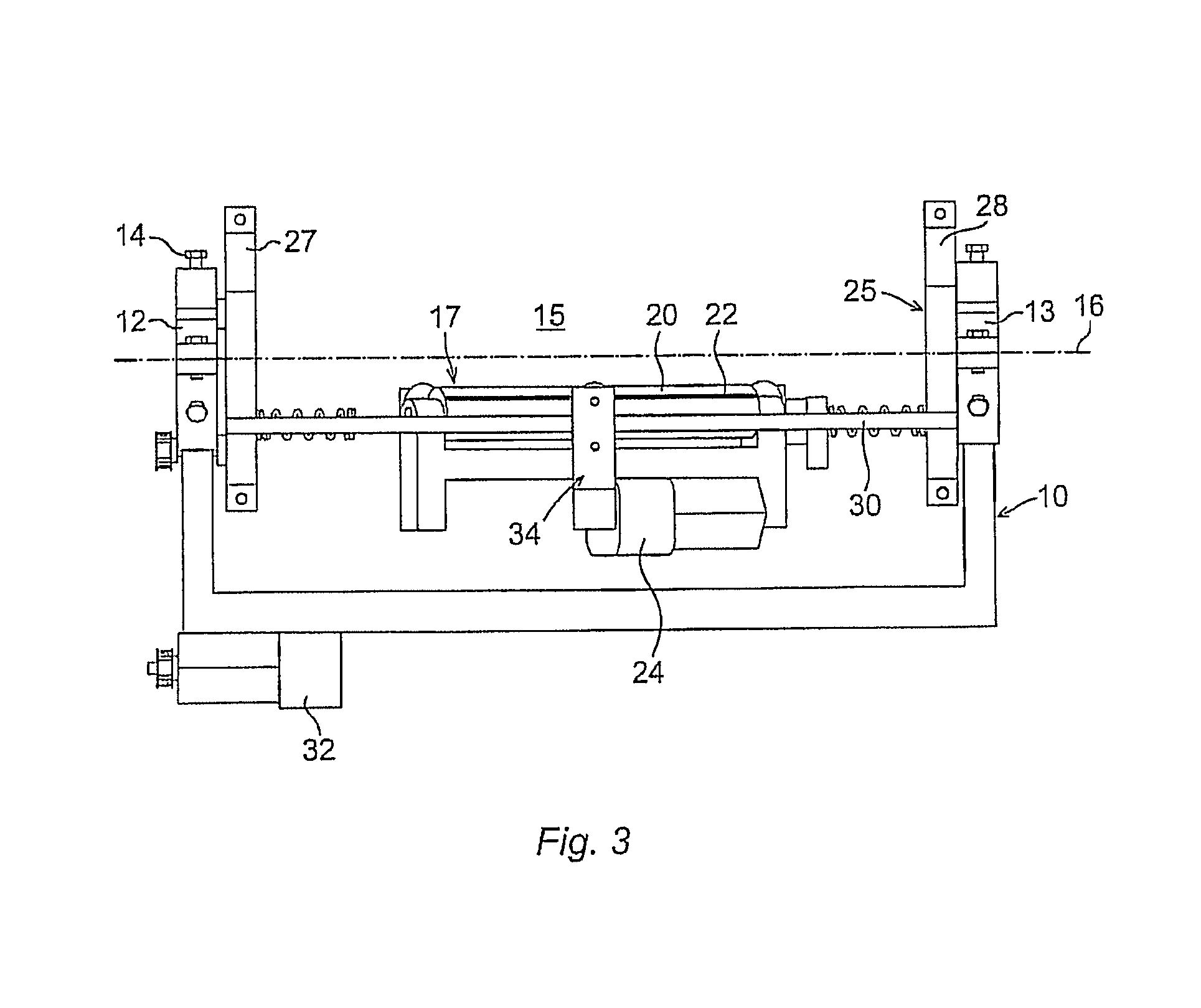 Device and method for machining an electrical cable