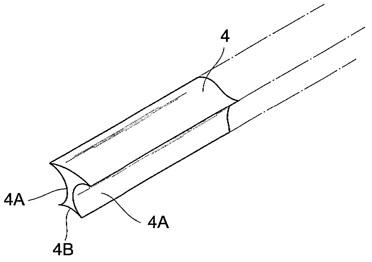 Device for producing wire rope