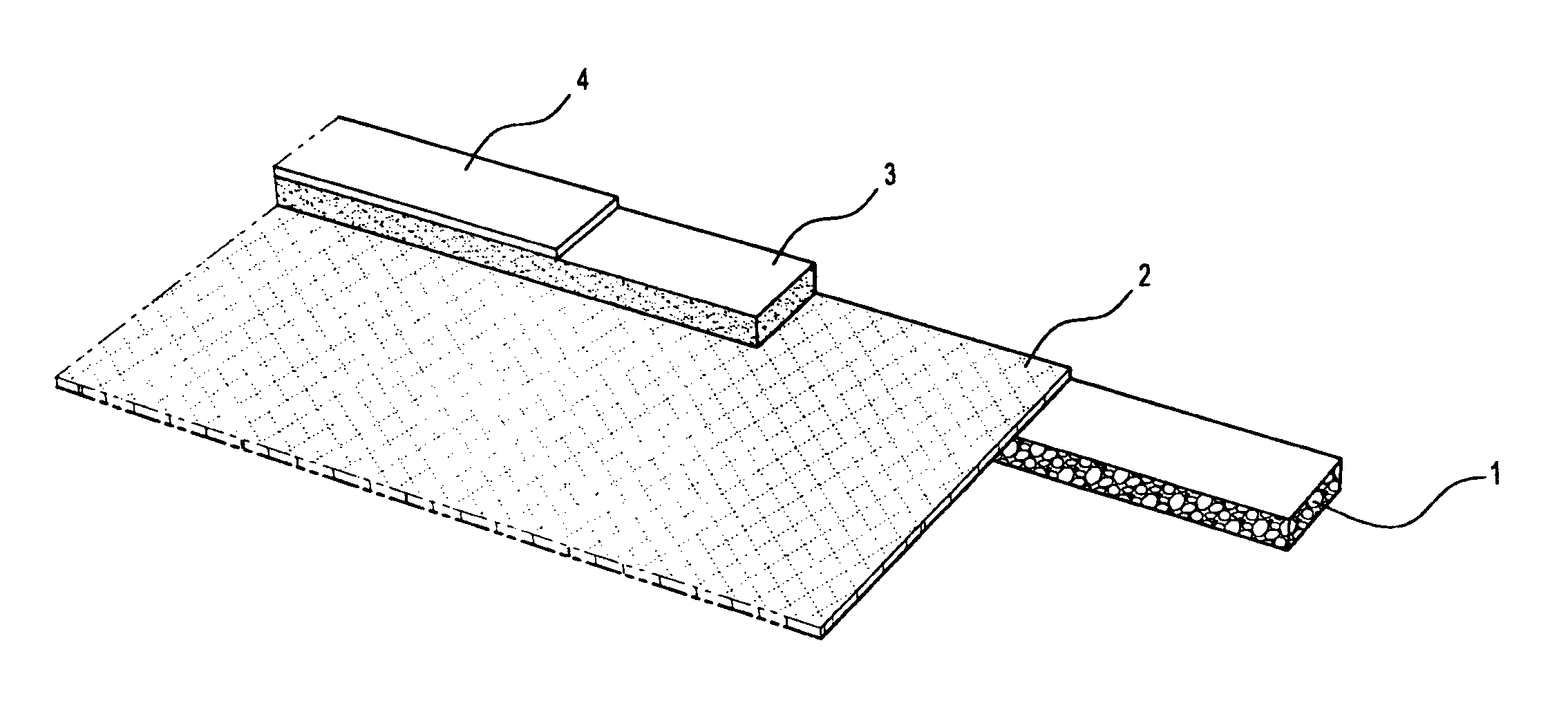 Gutter guard mesh secured using adhesive