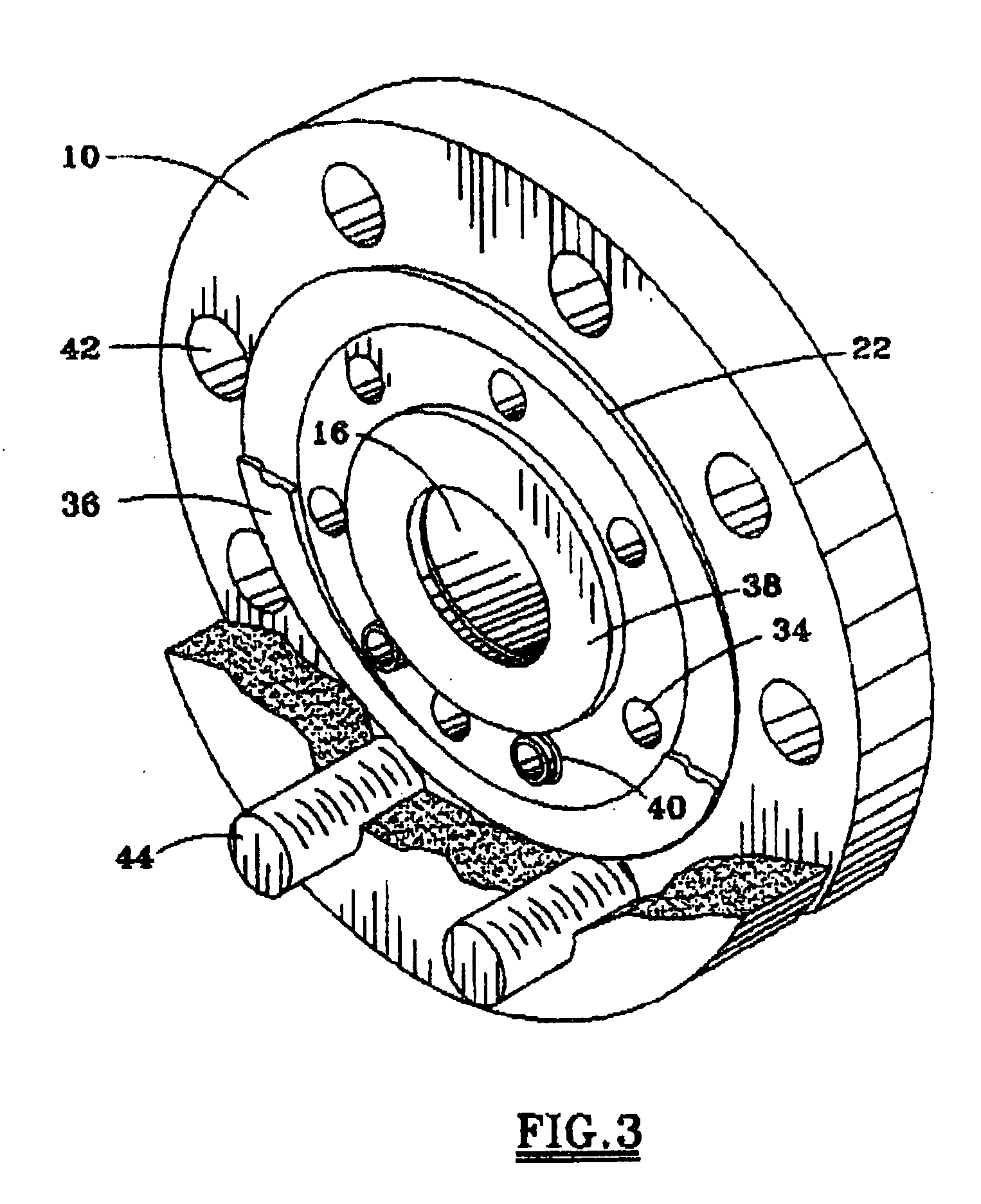Jacketed pipe flange and method
