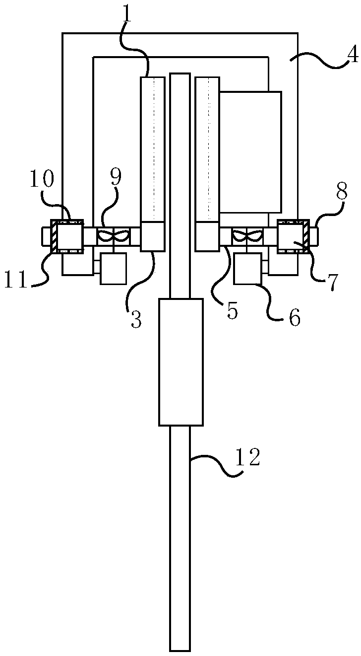 Brake pad with dust filter structure