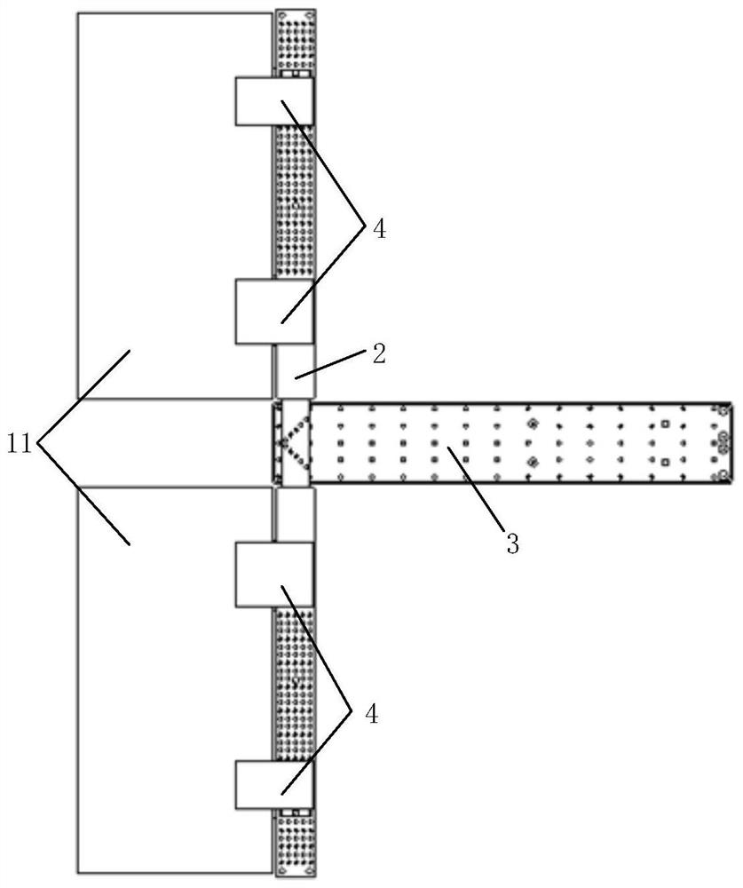 Multi-roll-core structure of lithium battery and assembly method of multi-roll-core structure