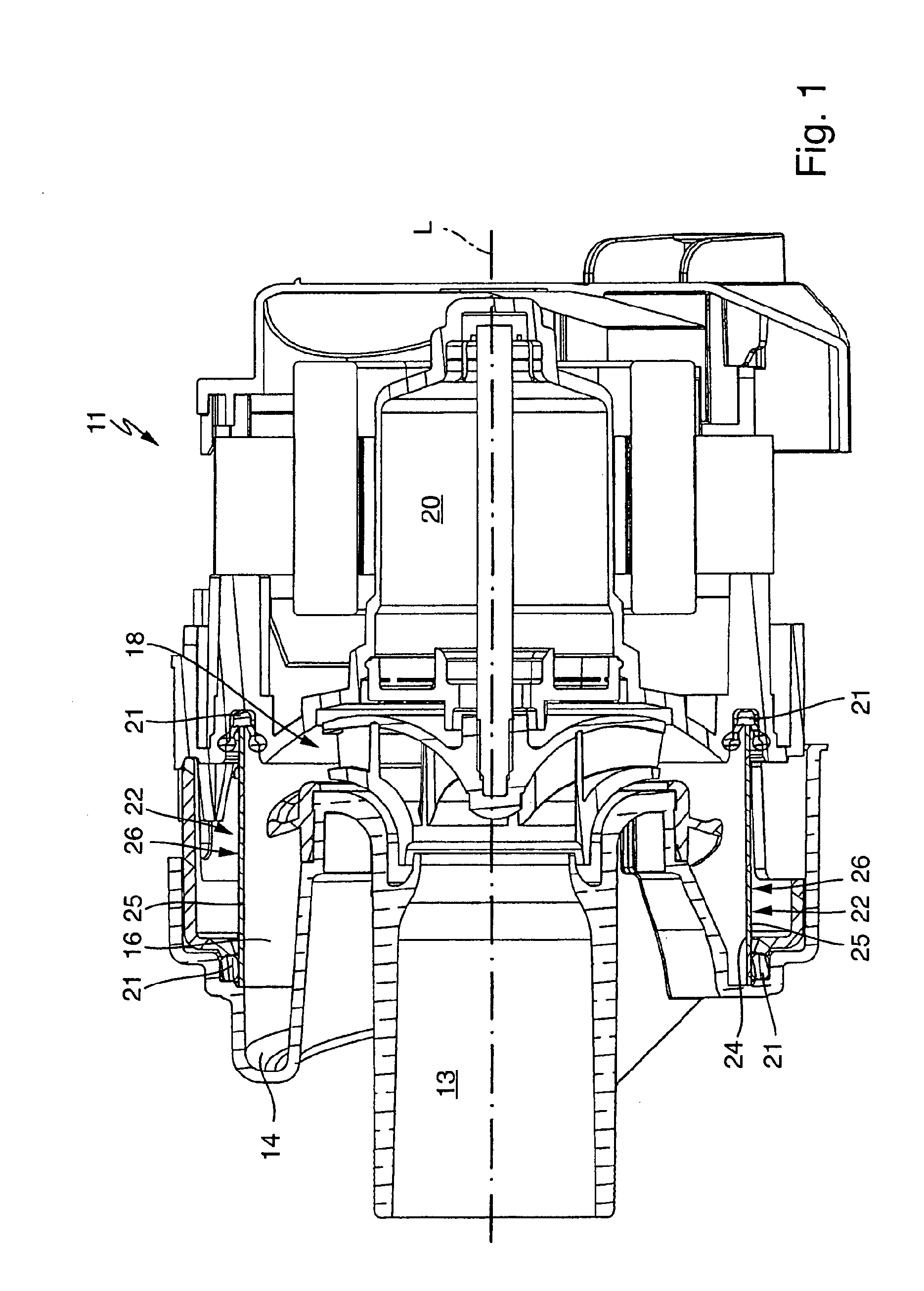 Pump with integrated heating element