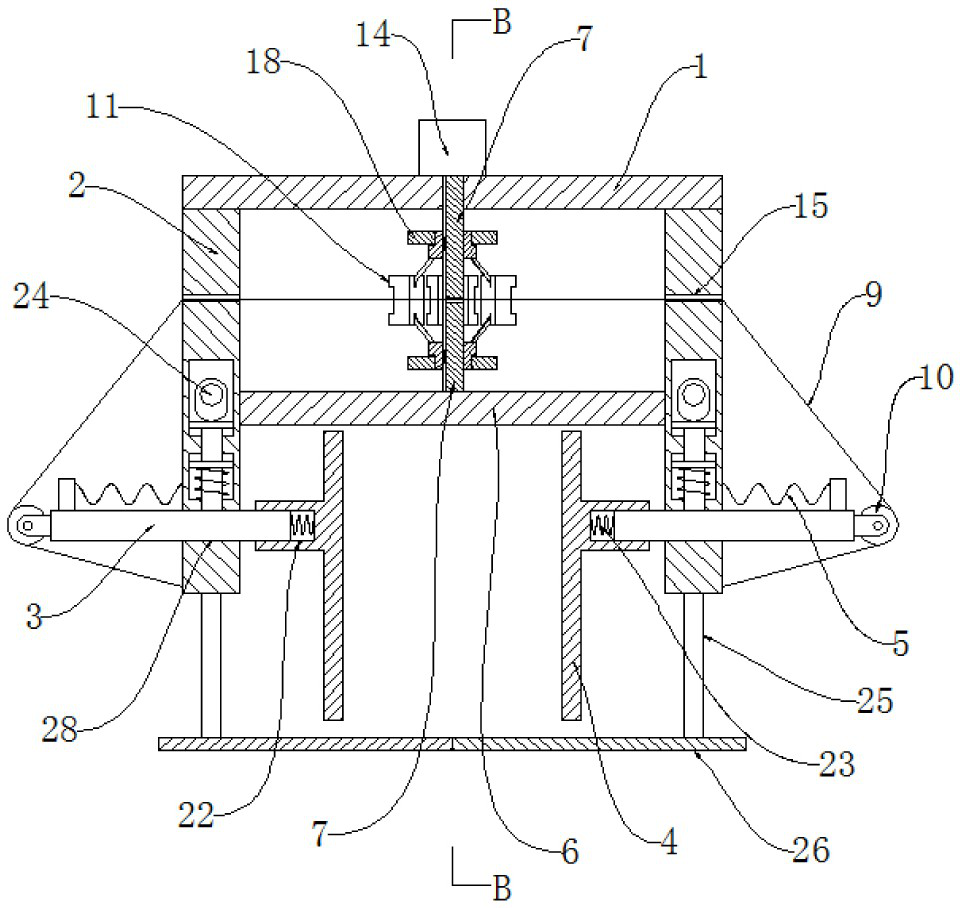 A workshop goods grabbing manipulator