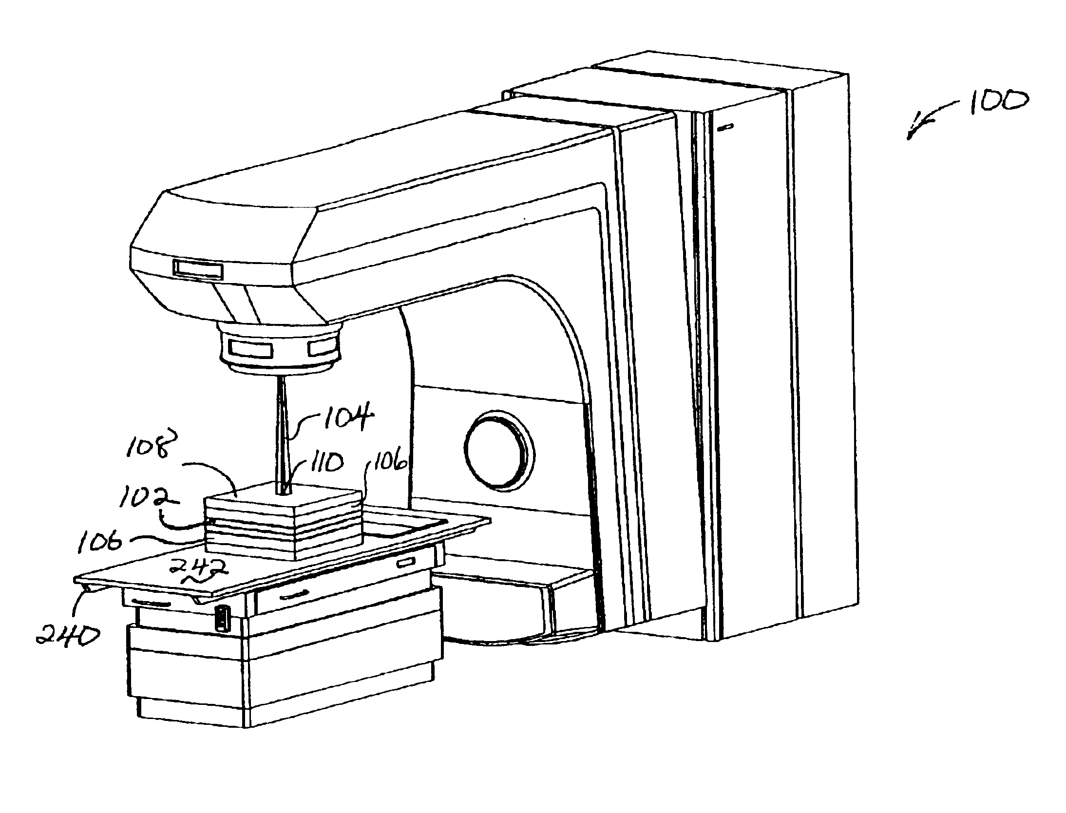 System or method for calibrating a radiation detection medium