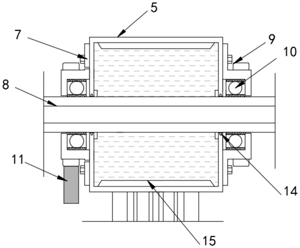 Intelligent fiber material melt dipping device for textile processing