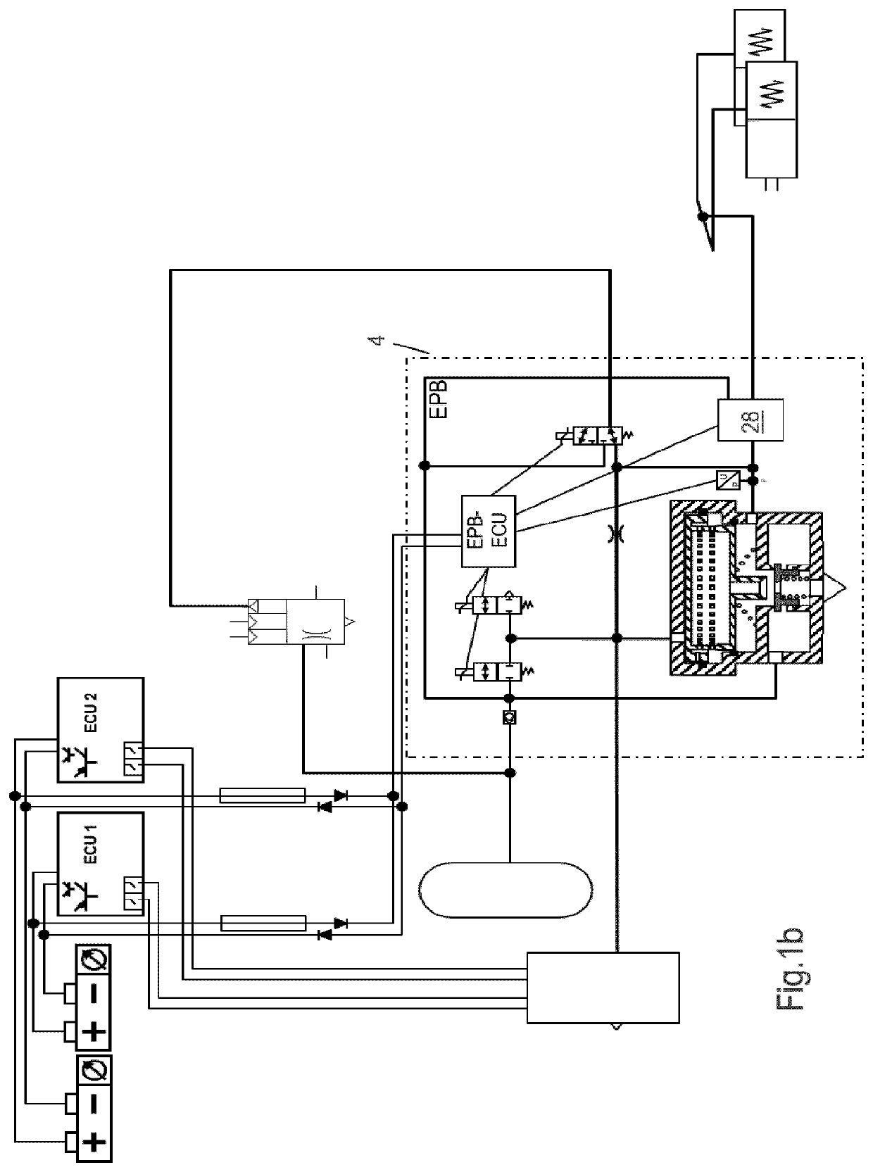 Electropneumatic equipment of a vehicle