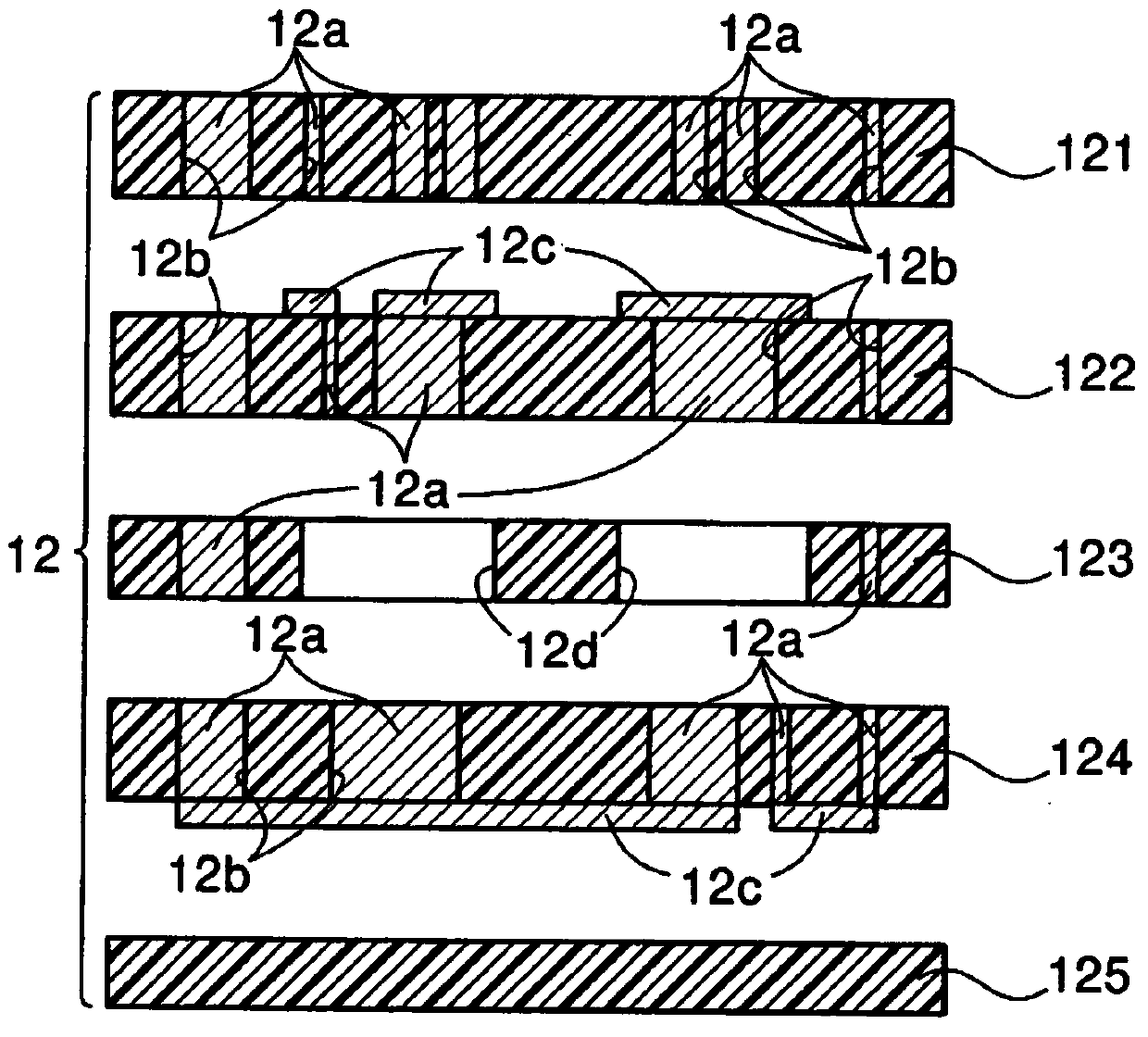 Heat dissipation structure of electric device and manufacturing method thereof