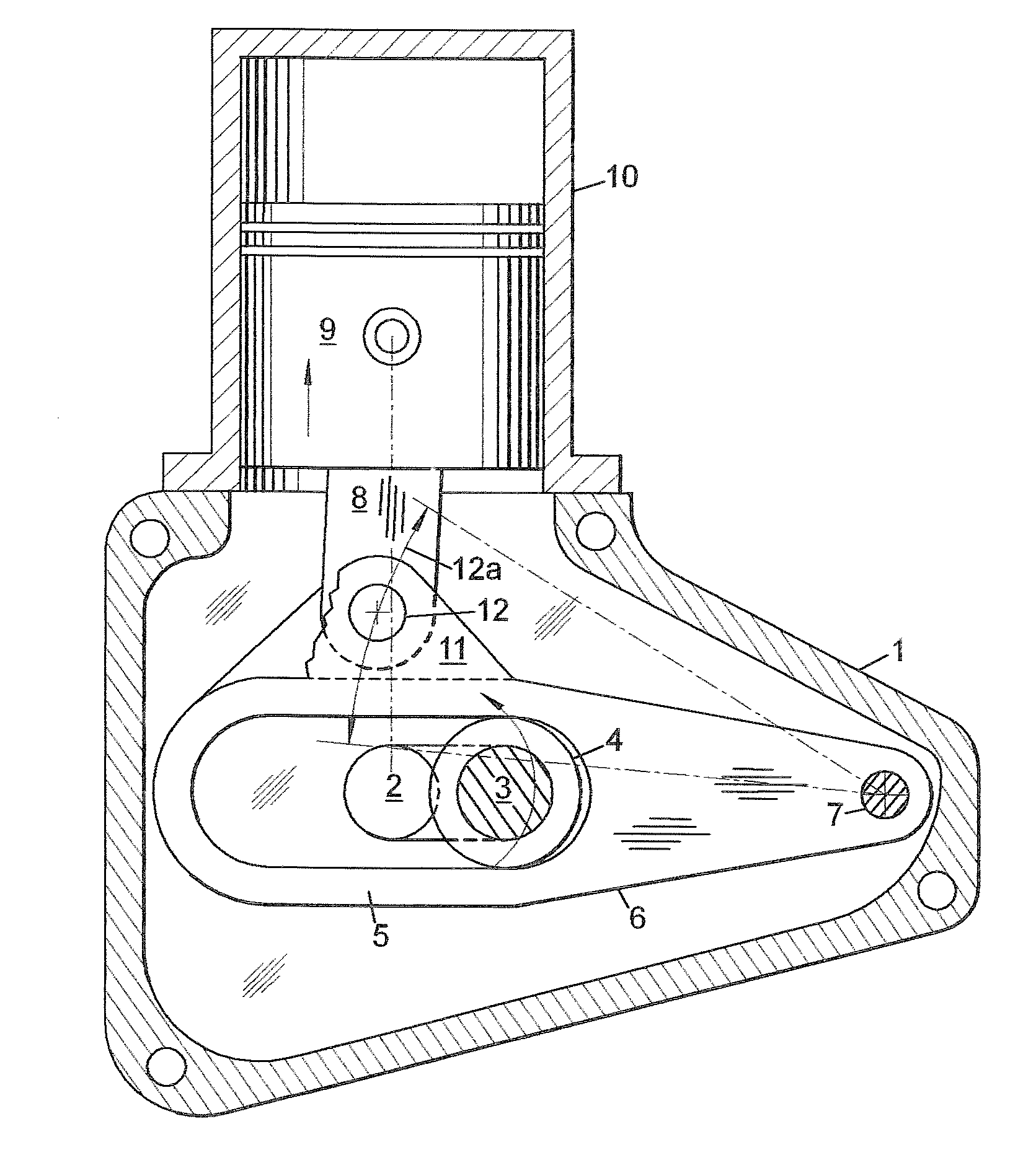 Self-Aspirated Reciprocating Internal Combustion Engine