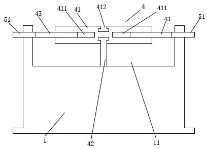 Side drilling device for electronic connector