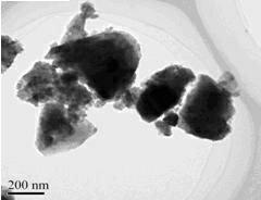 Tungsten-doped vanadium dioxide powder material and preparation method thereof