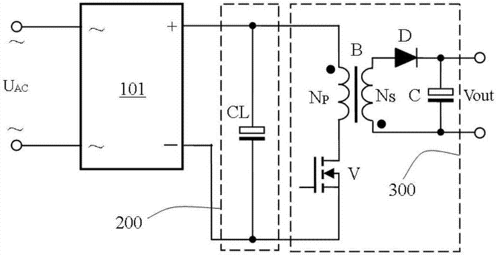 Fly-back type switch power supply