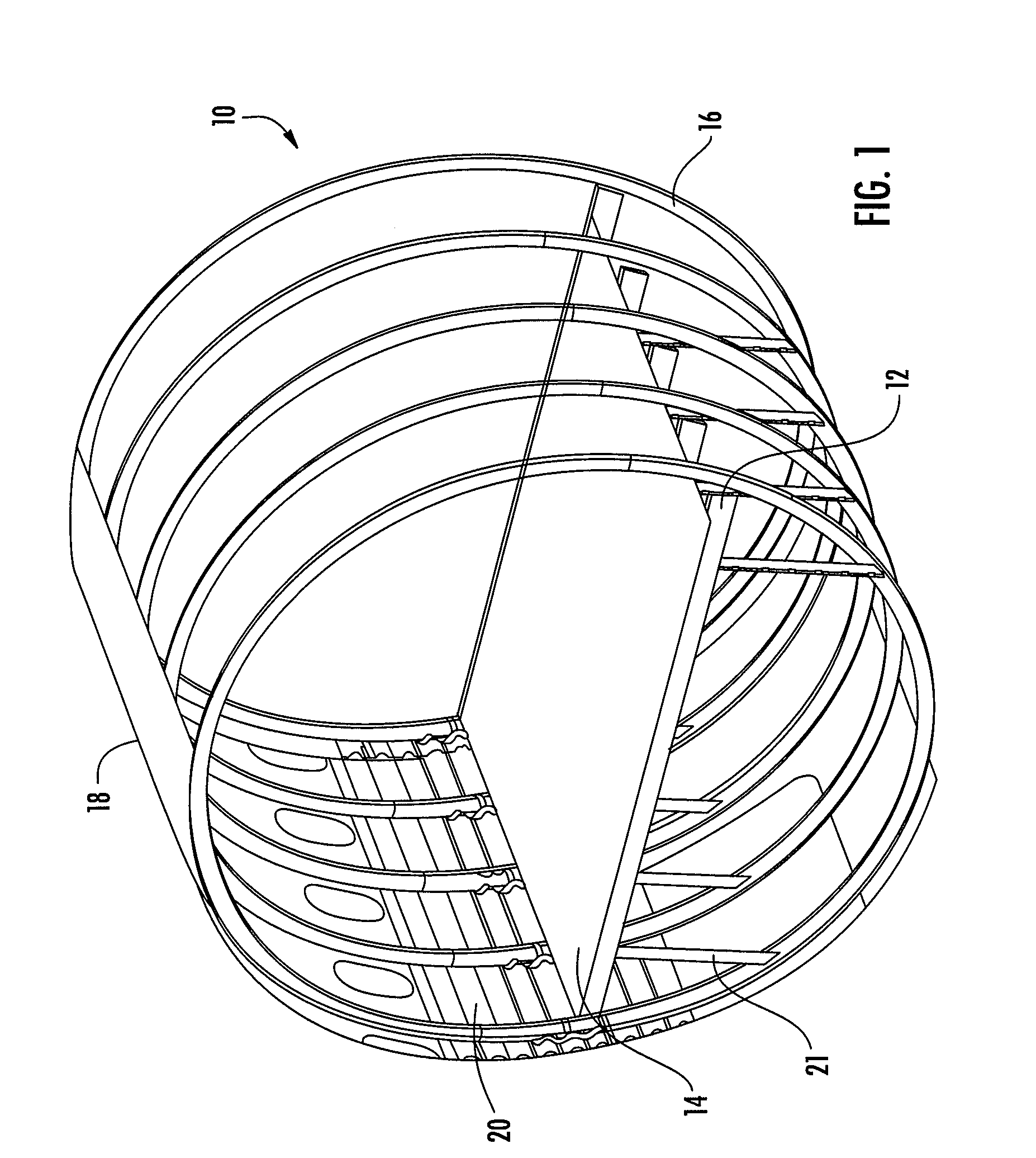 Floor beam assembly, system, and associated method