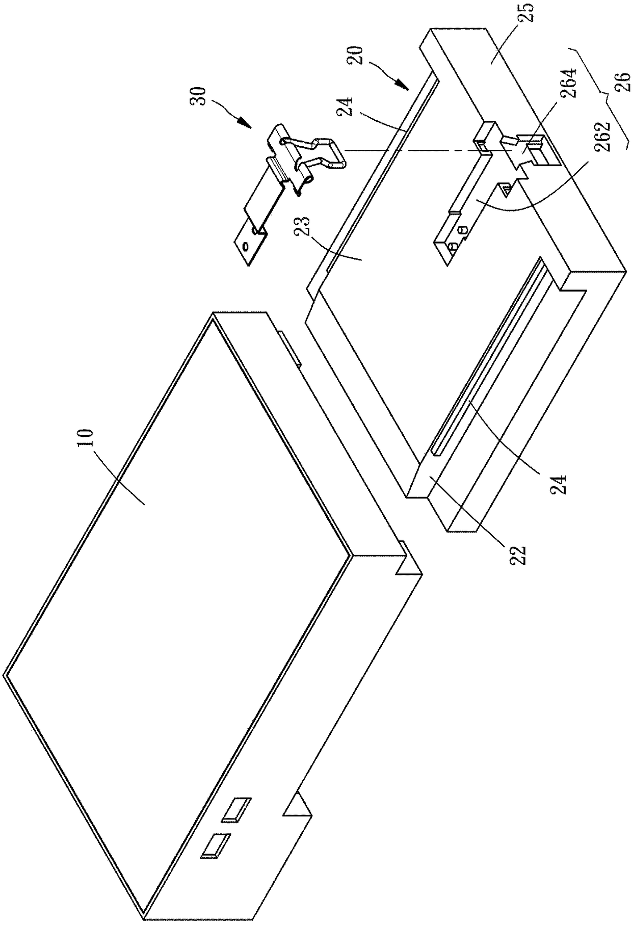 Device with two-stage buckle structure