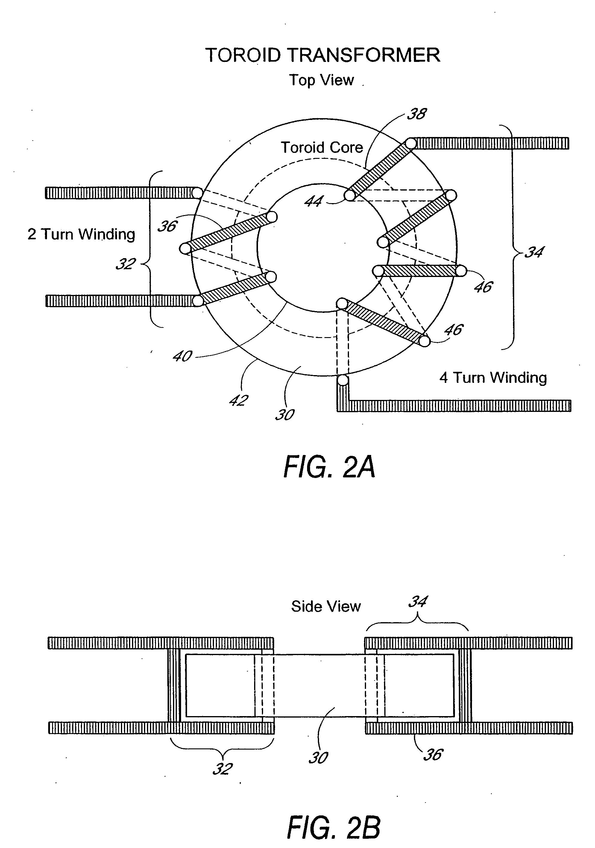 Electronic transformer/inductor devices and methods for making same