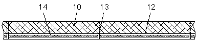 A structure and construction method of basement post-pouring belt