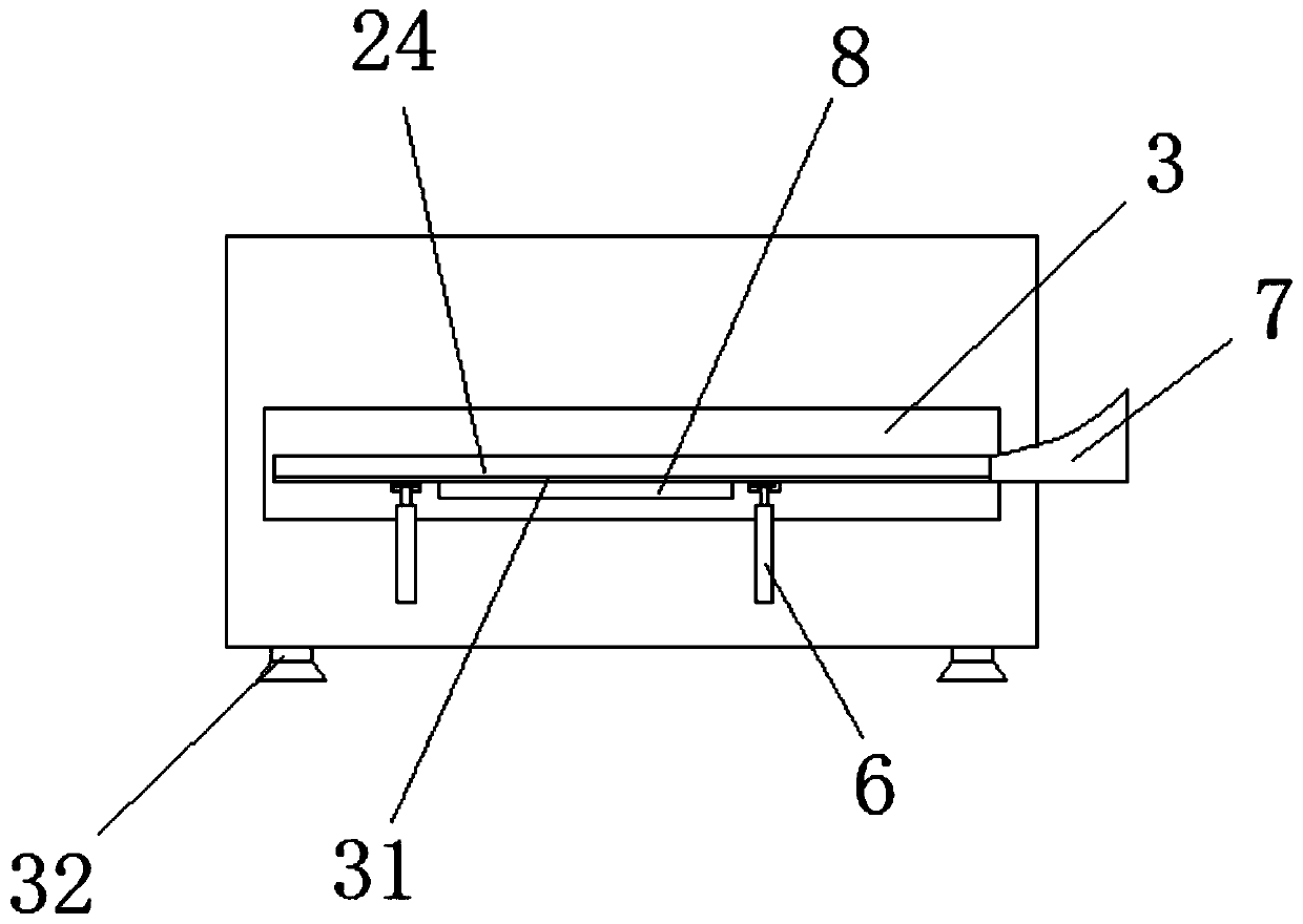 Automatic salary sheet cutting device for finance office