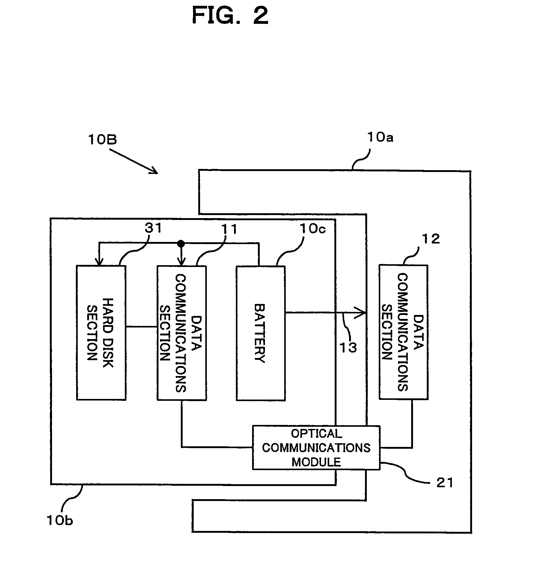 Mobile electronic apparatus, and battery pack for the apparatus