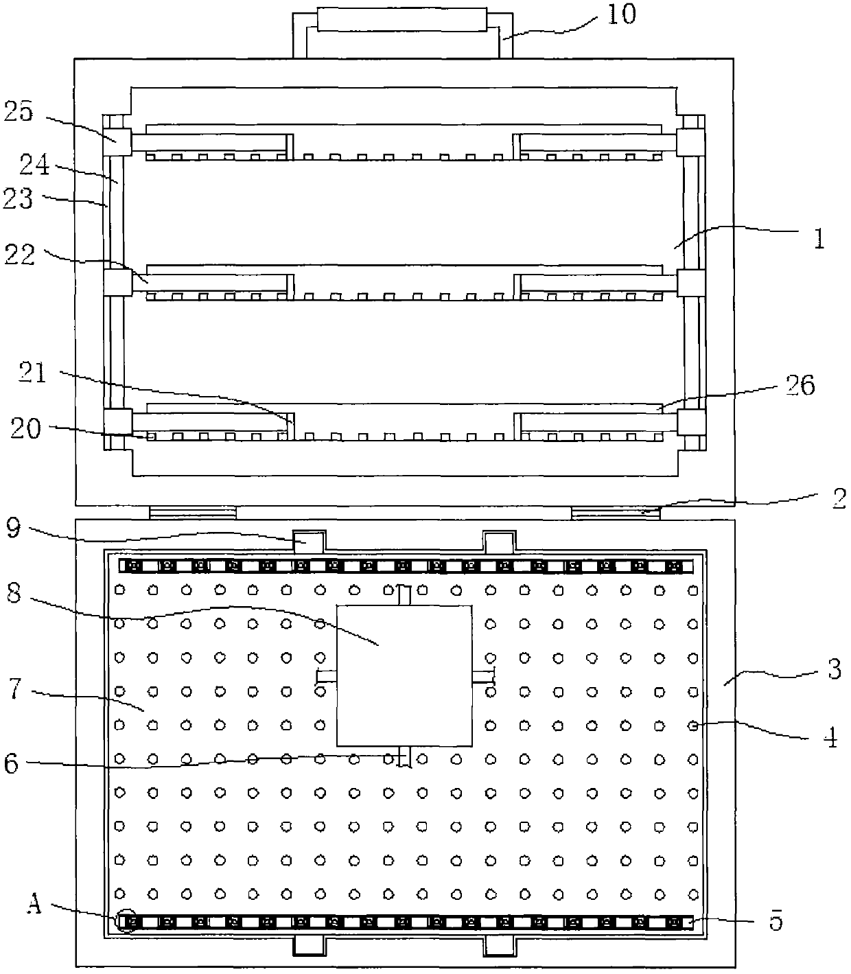 A designed physical DC circuit experiment box