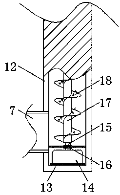 Medical waste incineration device with crushing effect