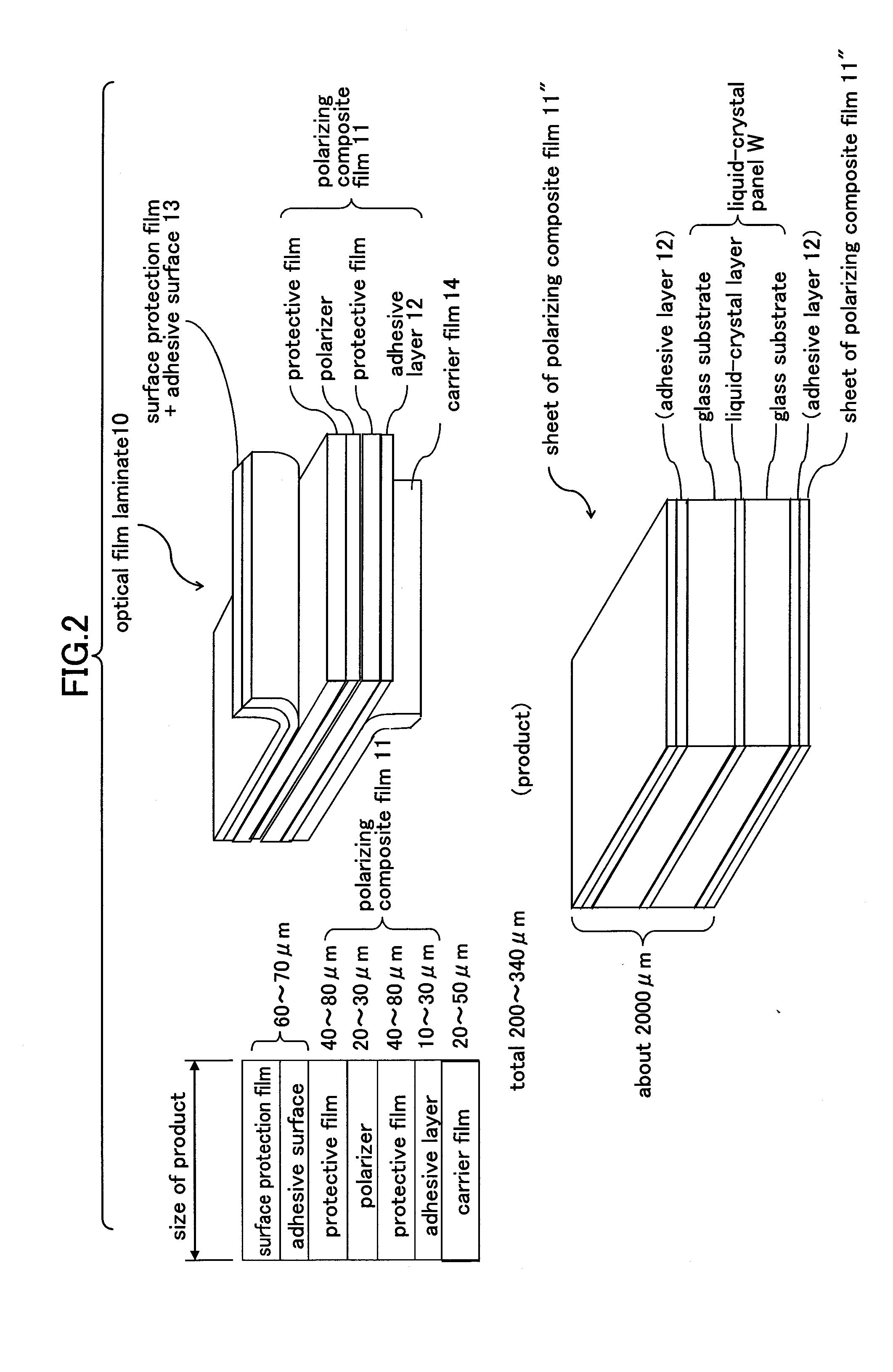 Information storage/readout device for use in continuously manufacturing system for liquid-crystal display elements, and method and system for producing the same