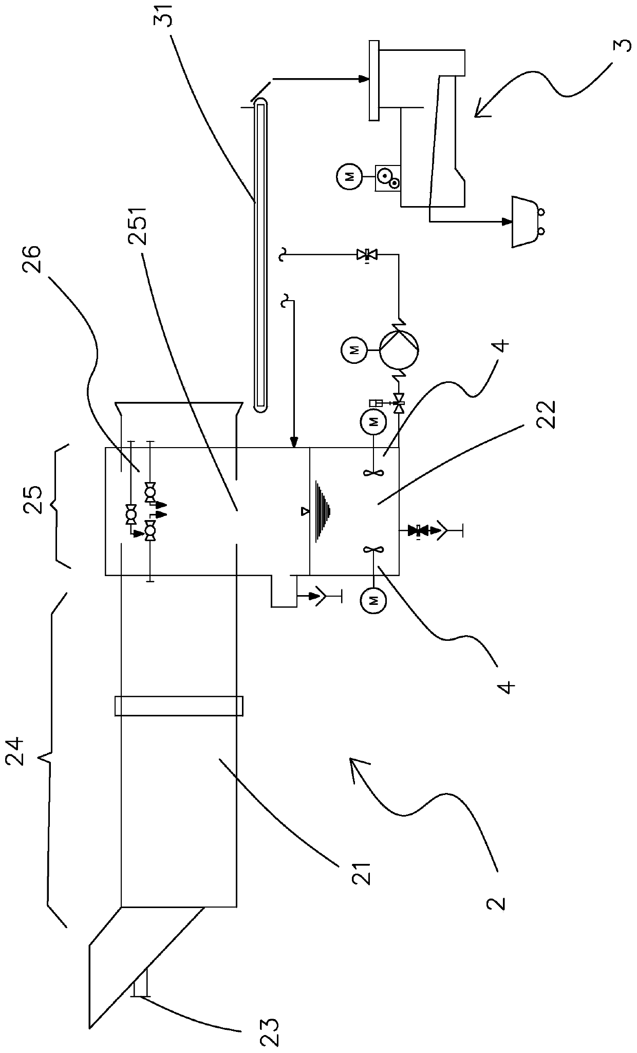 Drum pulping device and pulping method thereof