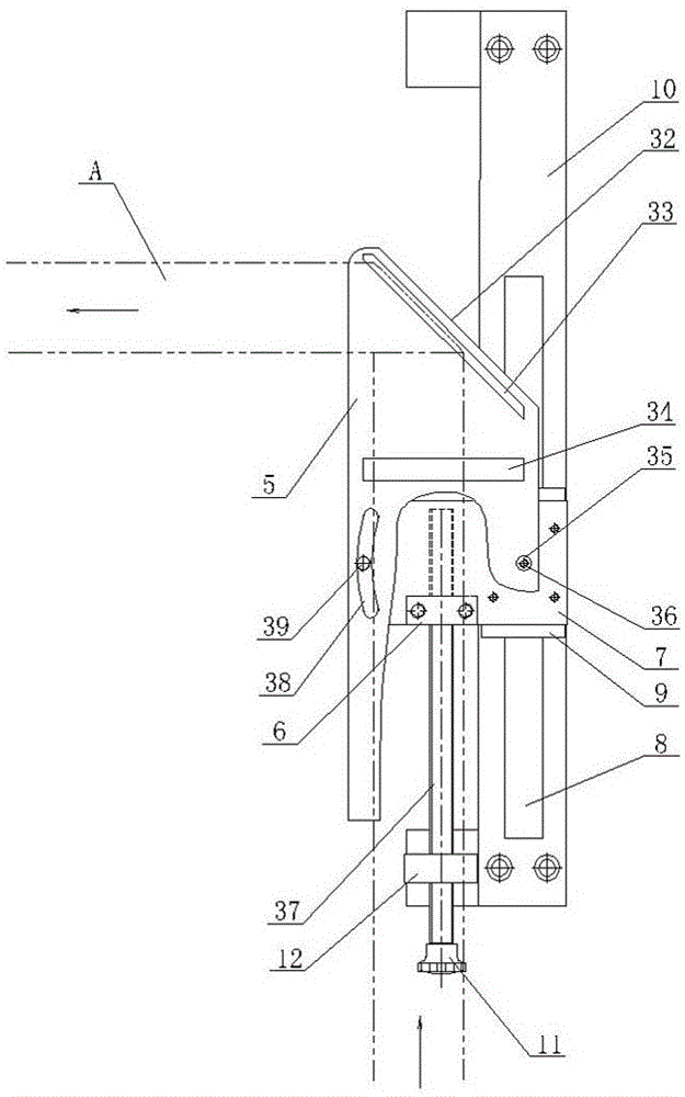 Diaper bag wide side welding mechanism