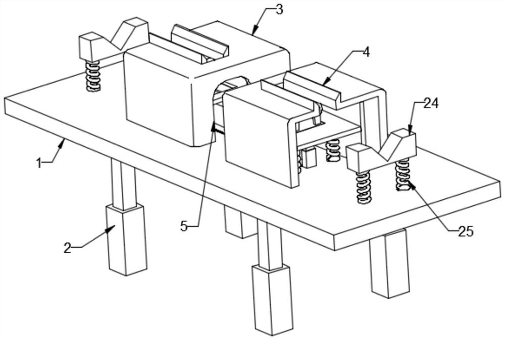 Pipeline installation auxiliary supporting device for construction site