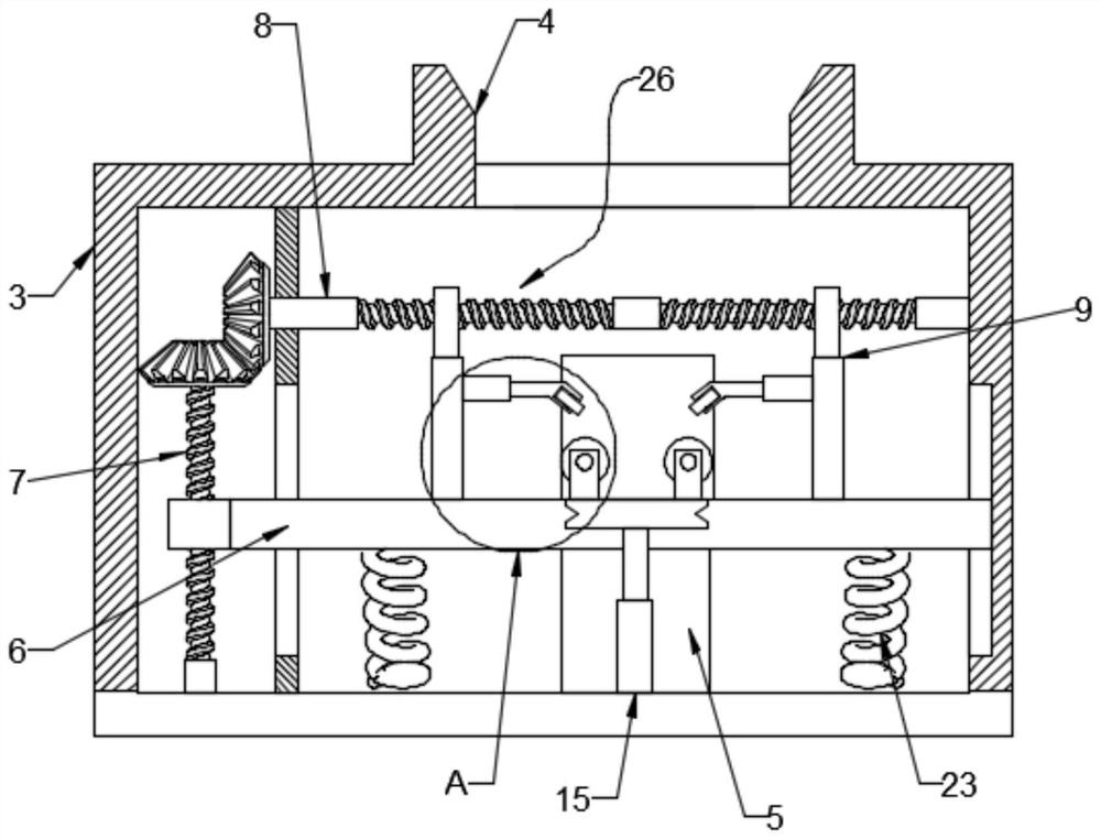 Pipeline installation auxiliary supporting device for construction site