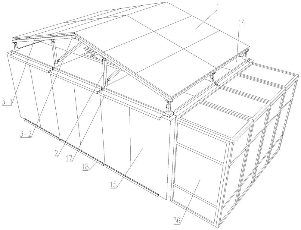 Low-energy-consumption socket and spigot type field camping structure and mounting method thereof