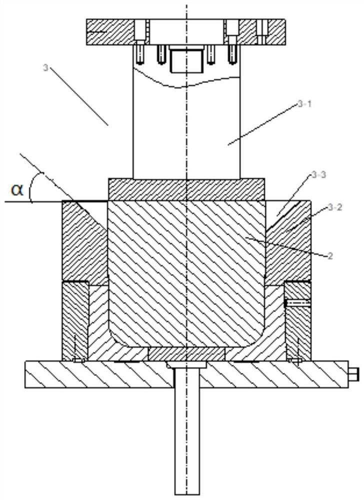 Forming method of cylinder workpiece with transverse inner rib