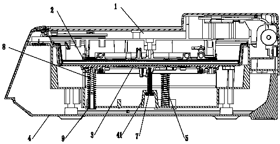 Bake frying machine