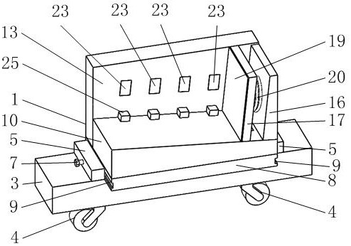 An adjustable mold handling device