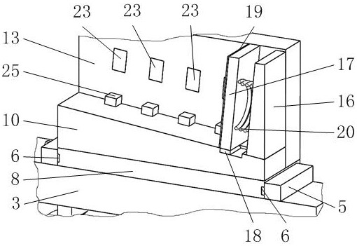 An adjustable mold handling device