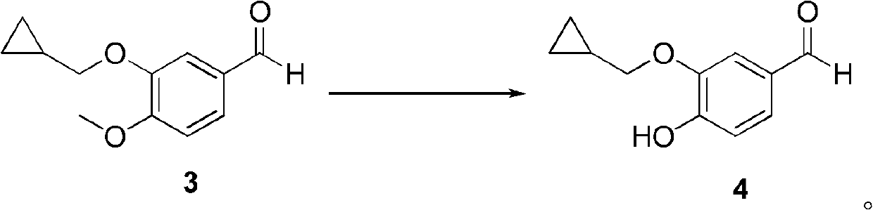 Method for preparing high-purity roflumilast