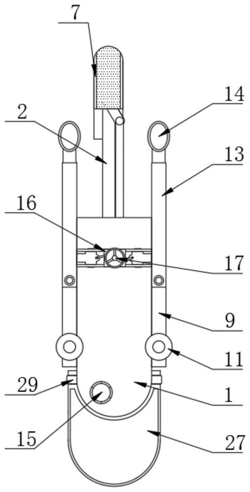 Oral malodor detection device convenient to operate