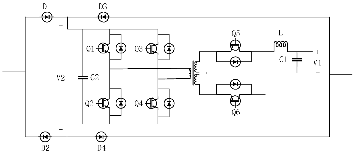 Actively controlled current-limiting protector for current bidirectional low-voltage DC power distribution system and working method thereof