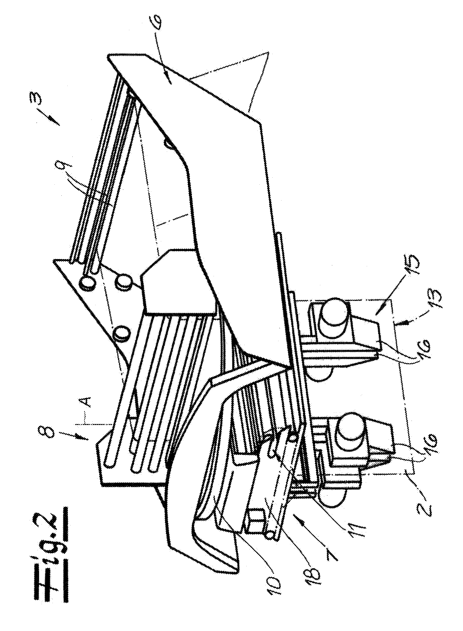 Method and apparatus for wrapping a foil around a stack of objects