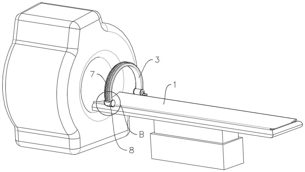 Nuclear magnetic resonance examination couch and method for cleaning nuclear magnetic resonance scanner