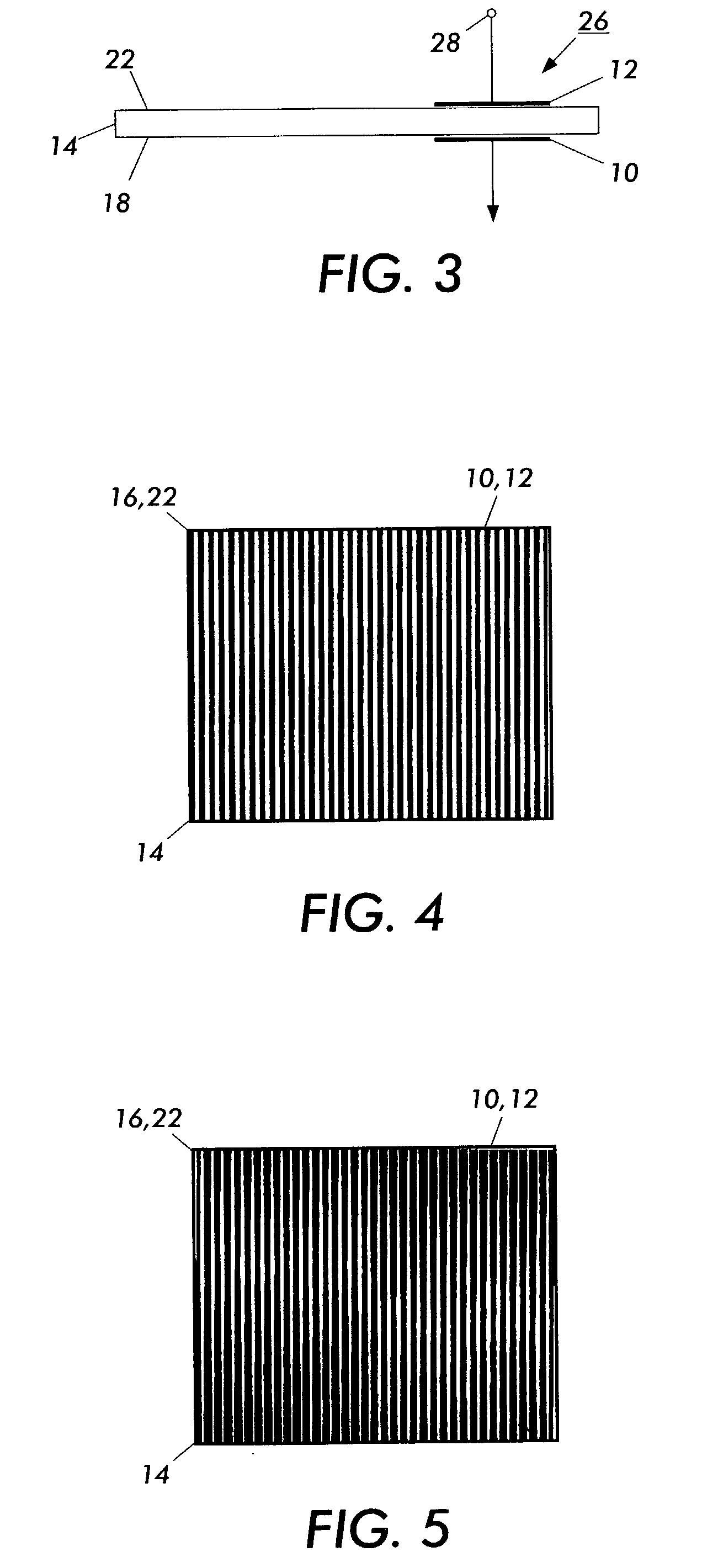 Anti-counterfeiting see-through moire security feature using frequency-varying patterns