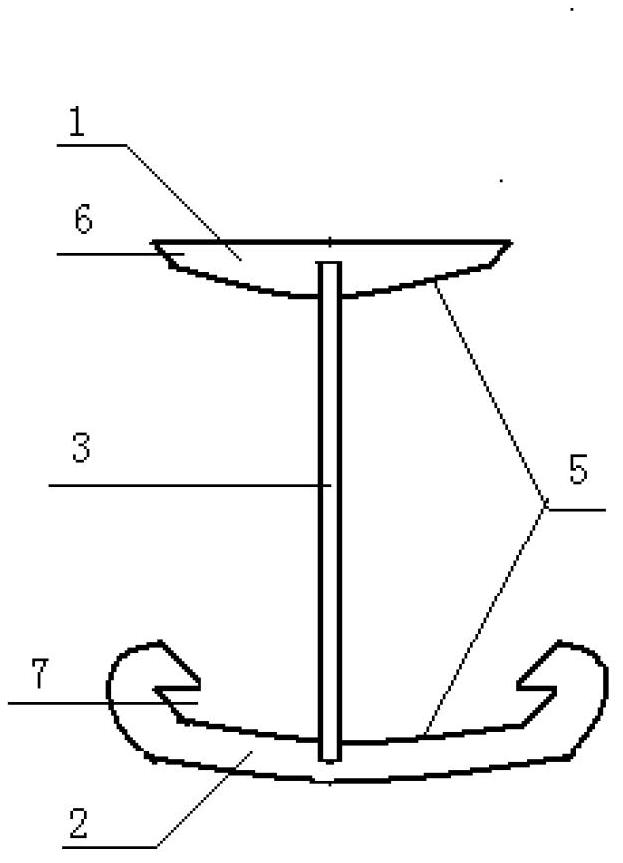 Vertical tissue clamp for endoscope