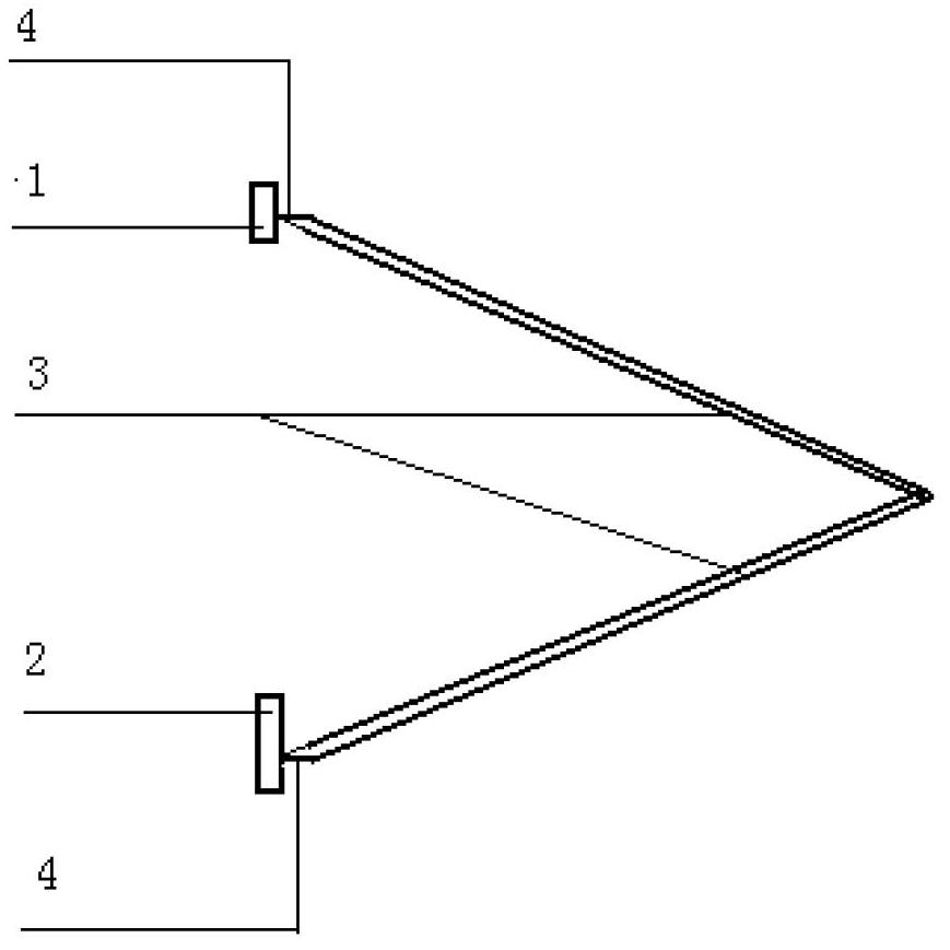 Vertical tissue clamp for endoscope